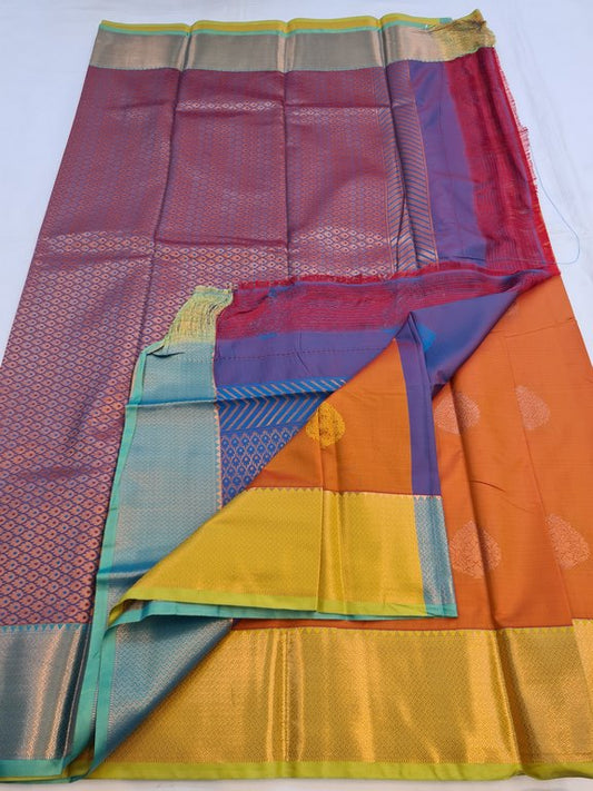 Kanchipuram Blended Fancy Silk Saree 144