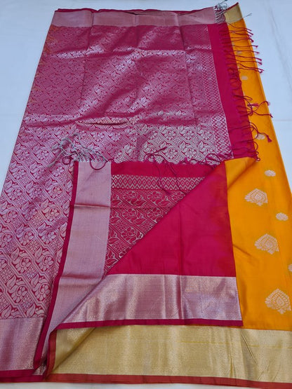 Kanchipuram Blended Fancy Silk Saree 146 – Kanchipuram Lakshaya Silks