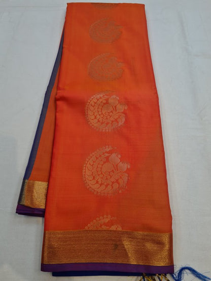 Kanchipuram Blended Fancy Silk Saree 148 – Kanchipuram Lakshaya Silks