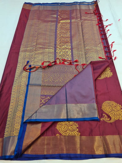 Kanchipuram Blended Fancy Silk Saree 149 – Kanchipuram Lakshaya Silks