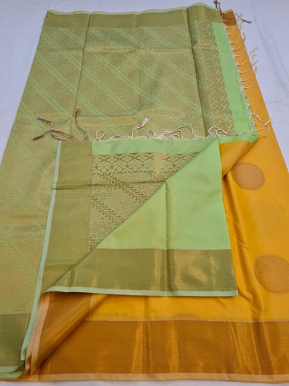 Kanchipuram Blended Fancy Silk Saree 157 – Kanchipuram Lakshaya Silks