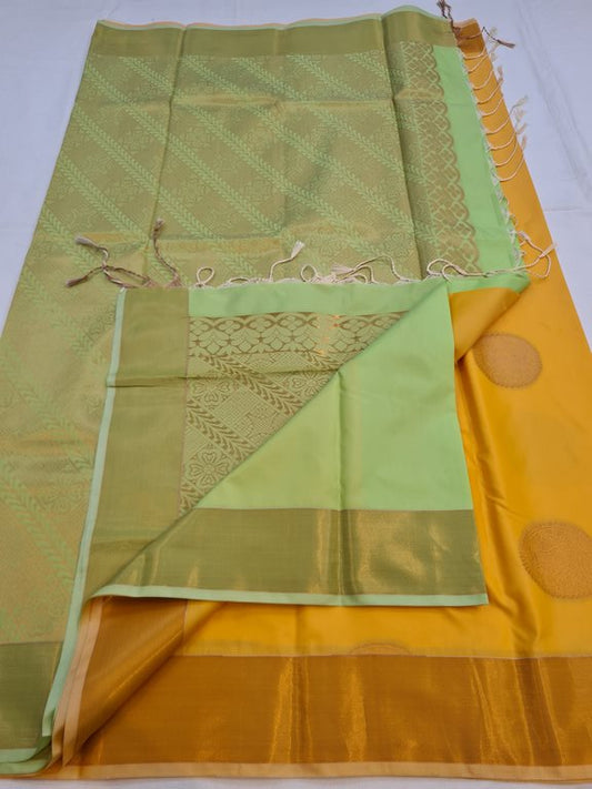 Kanchipuram Blended Fancy Silk Saree 157