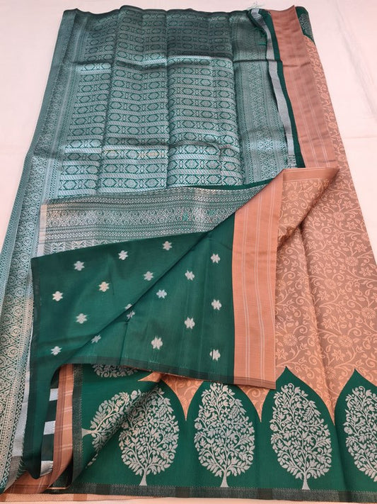 Kanchipuram Blended Fancy Silk Saree 159