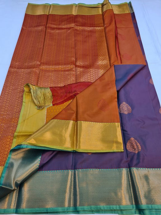 Kanchipuram Blended Fancy Silk Saree 160