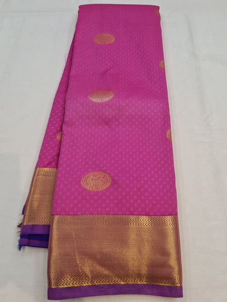 Kanchipuram Blended Fancy Silk Saree 167