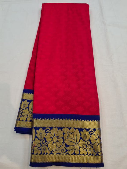 Kanchipuram Blended Fancy Silk Saree 169 – Kanchipuram Lakshaya Silks