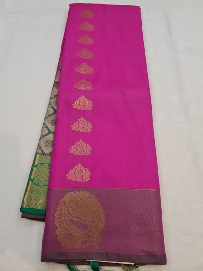 Kanchipuram Blended Fancy Silk Saree 171 – Kanchipuram Lakshaya Silks