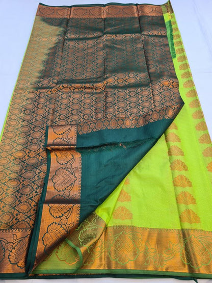Kanchipuram Blended Fancy Silk Saree 174 – Kanchipuram Lakshaya Silks