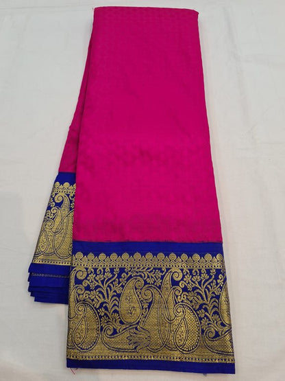 Kanchipuram Blended Fancy Silk Saree 176 – Kanchipuram Lakshaya Silks