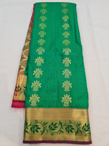 Kanchipuram Blended Fancy Silk Saree 177 – Kanchipuram Lakshaya Silks