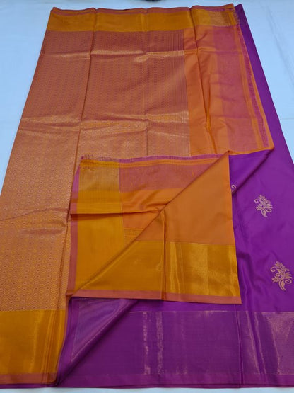 Kanchipuram Blended Fancy Silk Saree 178 – Kanchipuram Lakshaya Silks