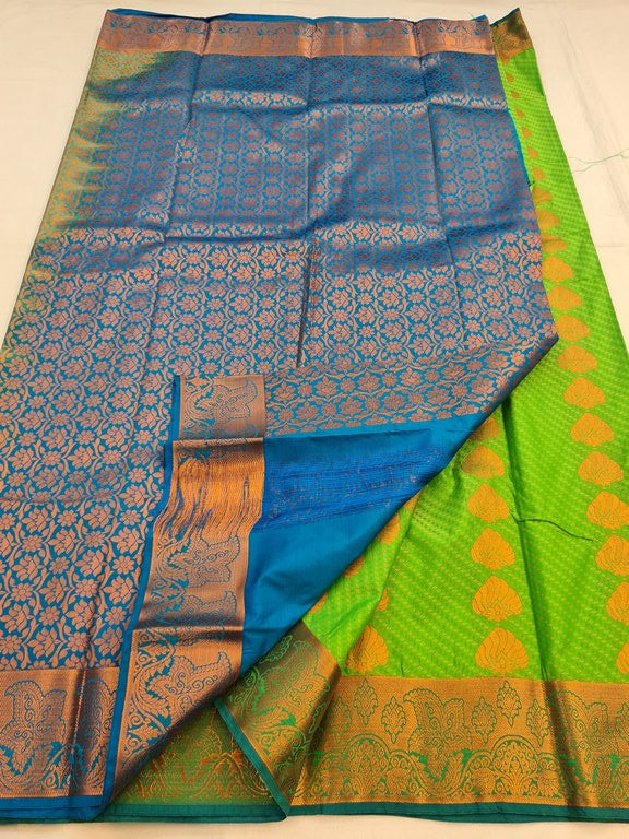 Kanchipuram Blended Fancy Silk Saree 179
