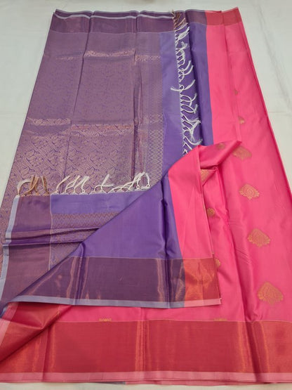 Kanchipuram Blended Fancy Silk Saree 180 – Kanchipuram Lakshaya Silks
