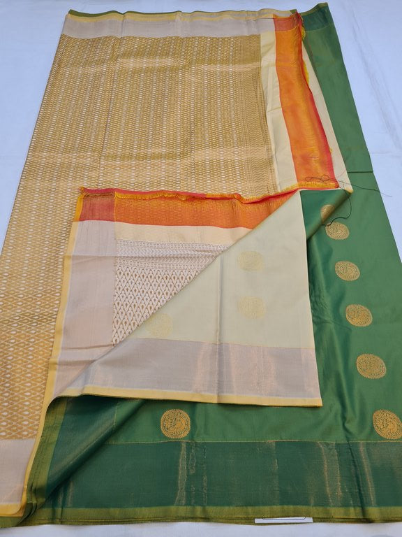 Kanchipuram Blended Fancy Silk Saree 181