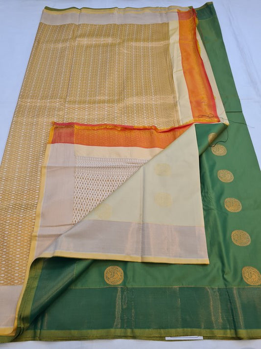 Kanchipuram Blended Fancy Silk Saree 181