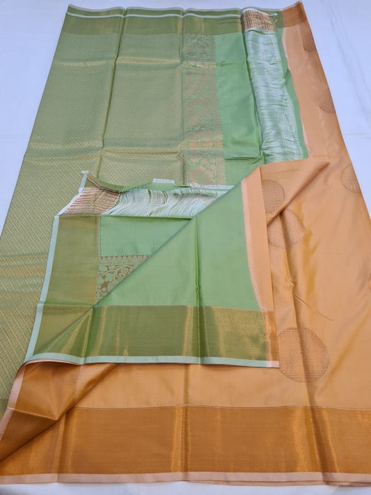 Kanchipuram Blended Fancy Silk Saree 182