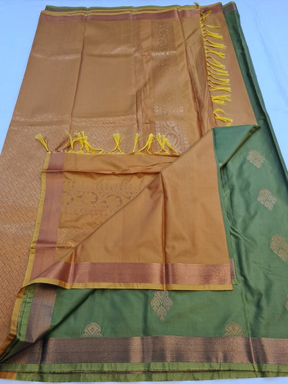 Kanchipuram Blended Fancy Silk Saree 183 – Kanchipuram Lakshaya Silks