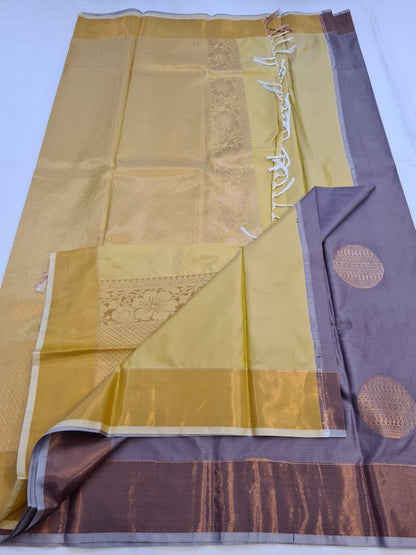Kanchipuram Blended Fancy Silk Saree 184 – Kanchipuram Lakshaya Silks