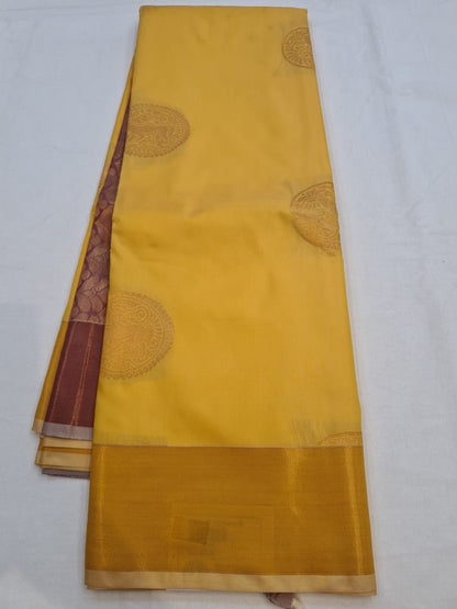Kanchipuram Blended Fancy Silk Saree 186 – Kanchipuram Lakshaya Silks