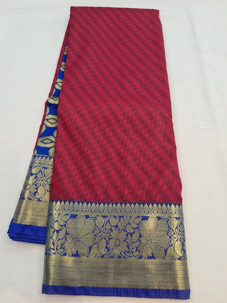 Kanchipuram Blended Fancy Silk Saree 187