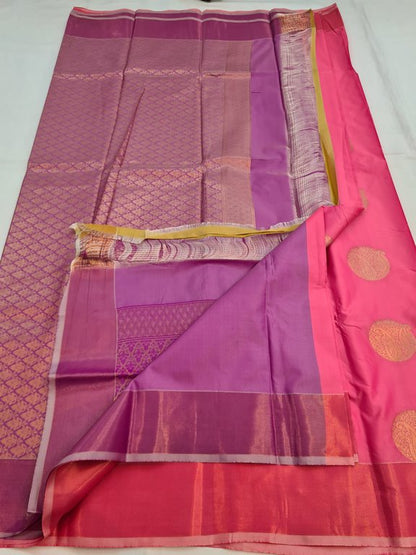 Kanchipuram Blended Fancy Silk Saree 188 – Kanchipuram Lakshaya Silks