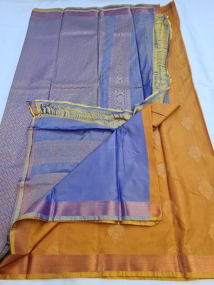 Kanchipuram Blended Fancy Silk Saree 192 – Kanchipuram Lakshaya Silks