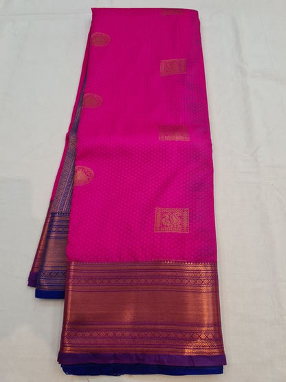 Kanchipuram Blended Fancy Silk Saree 193 – Kanchipuram Lakshaya Silks