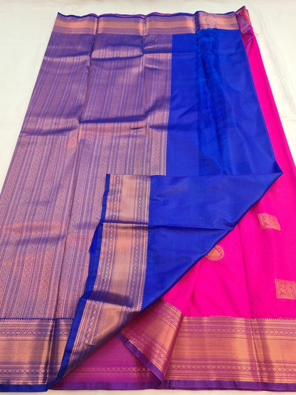 Kanchipuram Blended Fancy Silk Saree 193 – Kanchipuram Lakshaya Silks