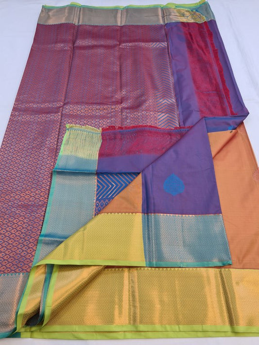 Kanchipuram Blended Fancy Silk Saree 194