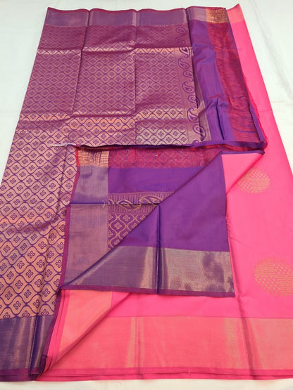 Kanchipuram Blended Fancy Silk Saree 195 – Kanchipuram Lakshaya Silks