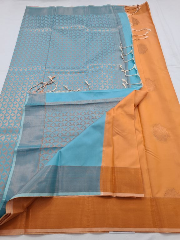 Kanchipuram Blended Fancy Silk Saree 198