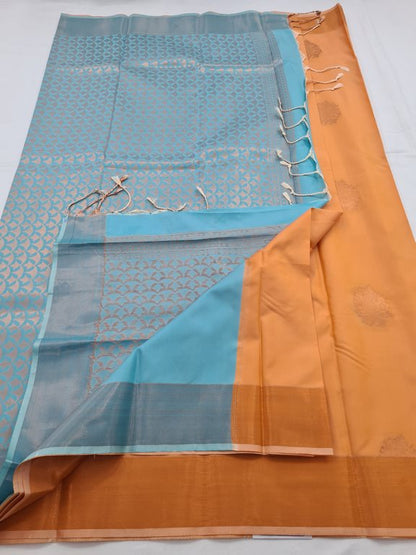 Kanchipuram Blended Fancy Silk Saree 198 – Kanchipuram Lakshaya Silks