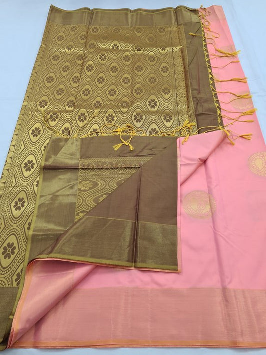 Kanchipuram Blended Fancy Silk Saree 200