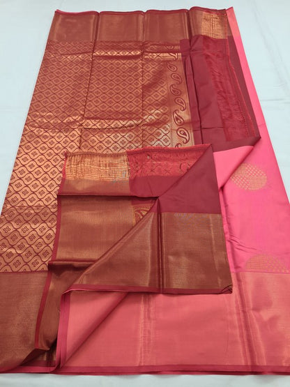 Kanchipuram Blended Fancy Silk Saree 205 – Kanchipuram Lakshaya Silks