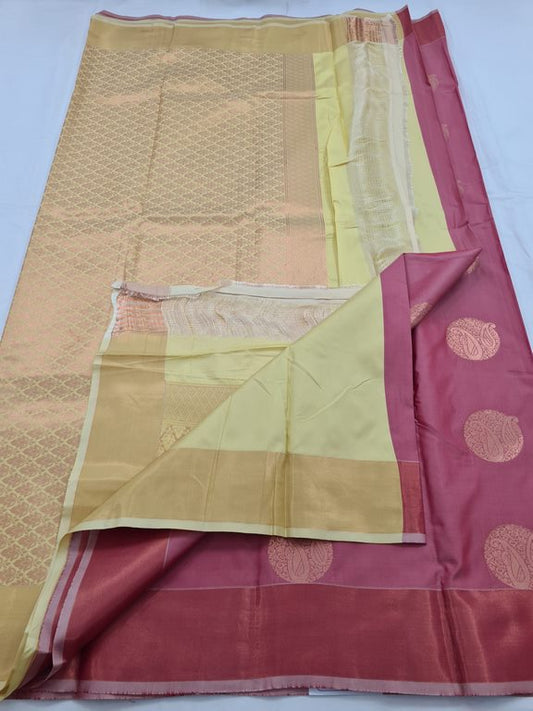 Kanchipuram Blended Fancy Silk Saree 207