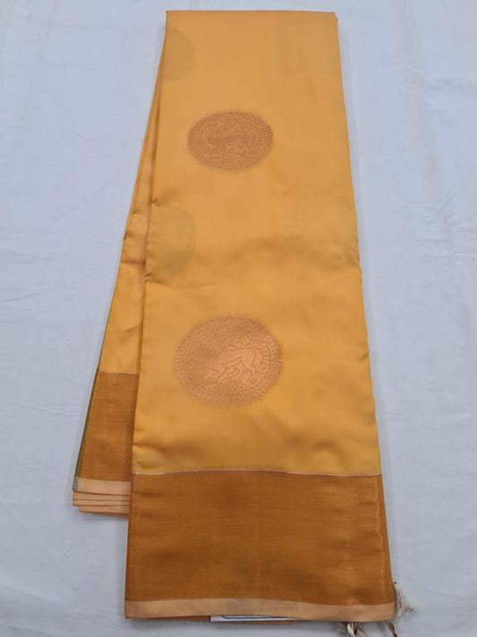 Kanchipuram Blended Fancy Silk Saree 208