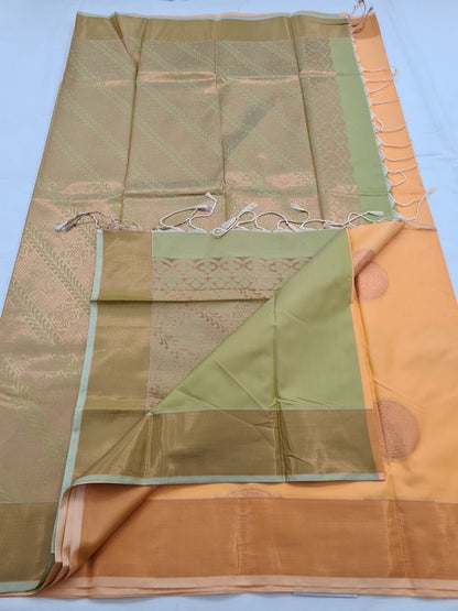 Kanchipuram Blended Fancy Silk Saree 208 – Kanchipuram Lakshaya Silks