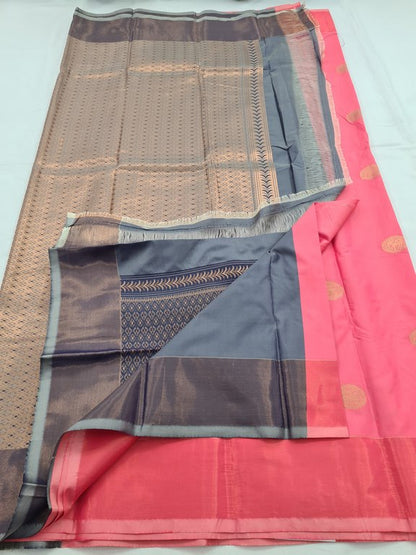 Kanchipuram Blended Fancy Silk Saree 212 – Kanchipuram Lakshaya Silks