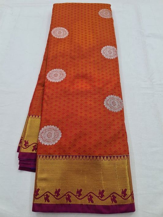 Kanchipuram Blended Fancy Silk Saree 215