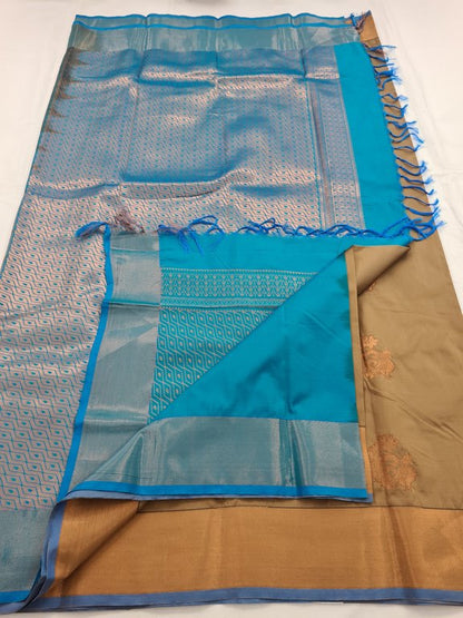 Kanchipuram Blended Fancy Silk Saree 216 – Kanchipuram Lakshaya Silks