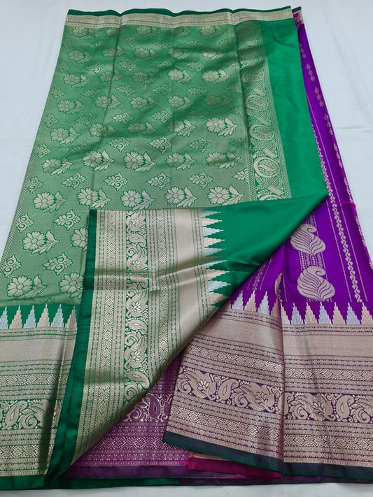 Kanchipuram Blended Fancy Silk Saree 220