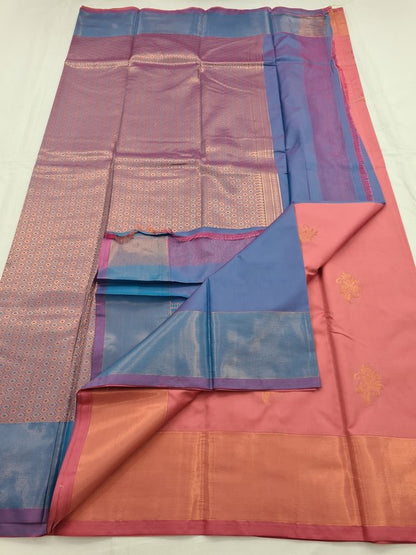 Kanchipuram Blended Fancy Silk Saree 230 – Kanchipuram Lakshaya Silks