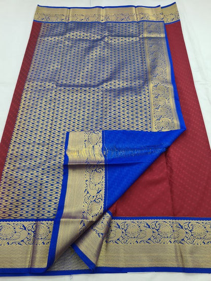 Kanchipuram Blended Fancy Silk Saree 234 – Kanchipuram Lakshaya Silks
