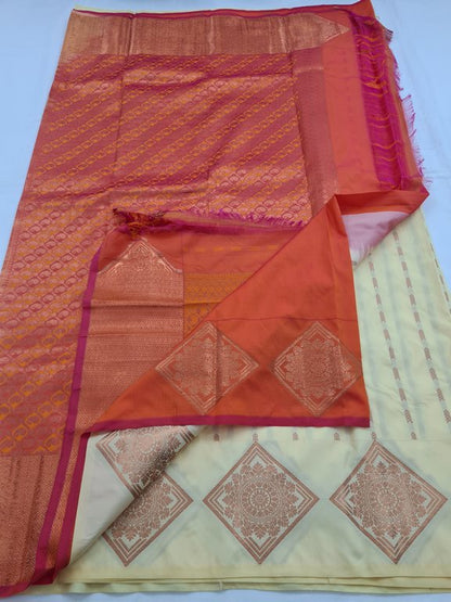 Kanchipuram Blended Fancy Silk Saree 240 – Kanchipuram Lakshaya Silks