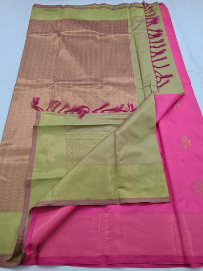 Kanchipuram Blended Fancy Silk Saree 241 – Kanchipuram Lakshaya Silks
