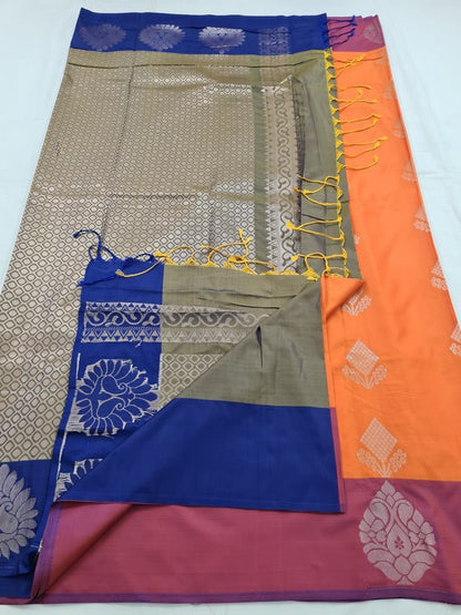 Kanchipuram Blended Fancy Silk Saree 244 – Kanchipuram Lakshaya Silks