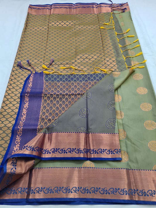 Kanchipuram Blended Fancy Silk Saree 246