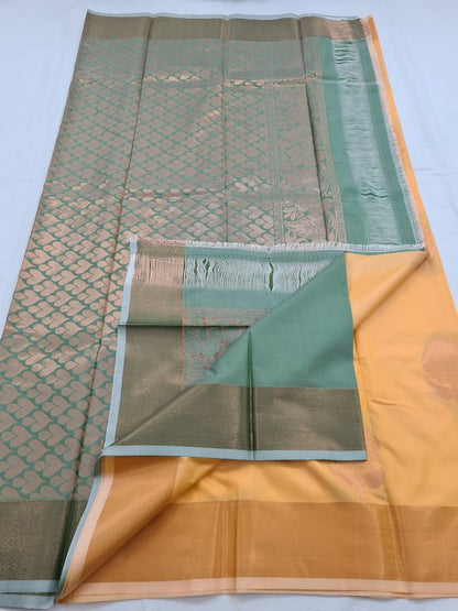 Kanchipuram Blended Fancy Silk Saree 258 – Kanchipuram Lakshaya Silks