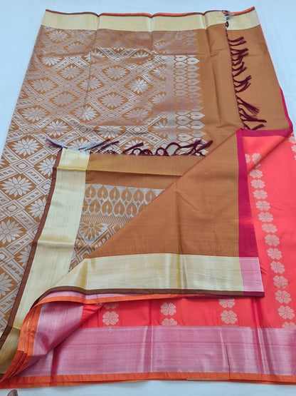 Kanchipuram Blended Fancy Silk Saree 260 – Kanchipuram Lakshaya Silks