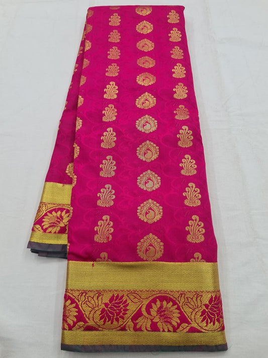 Kanchipuram Blended Fancy Silk Saree 261